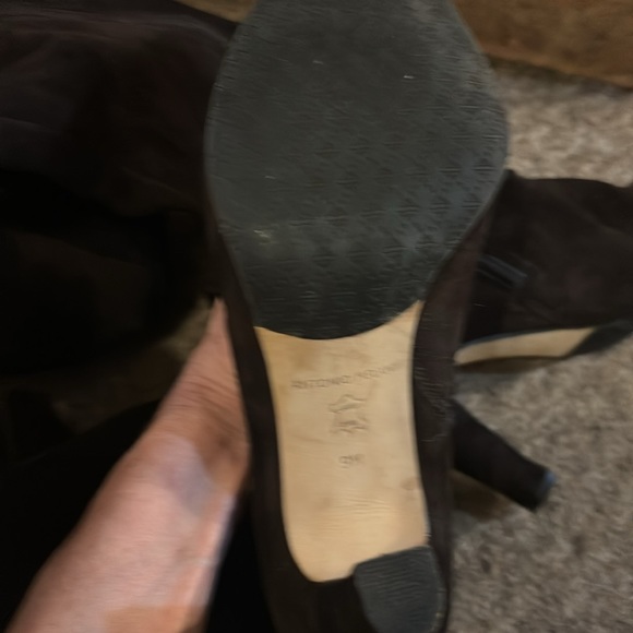 Antonio Melani 3inch suede boots size 9 - Picture 2 of 2